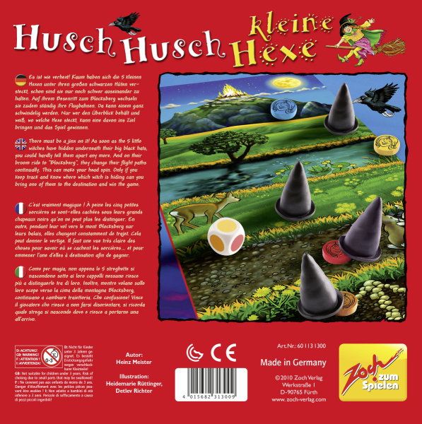 Zoch 601131300 – Husch Husch kleine Hexe